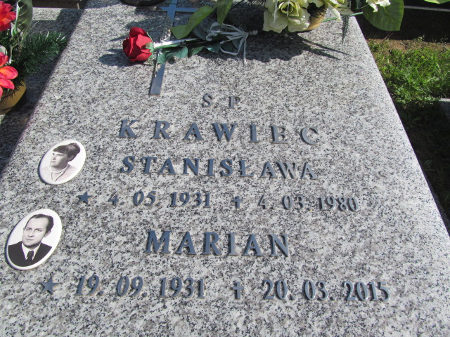 Stanisław Krawiec 1931 Łask Kolumna - Grobonet - Wyszukiwarka osób pochowanych